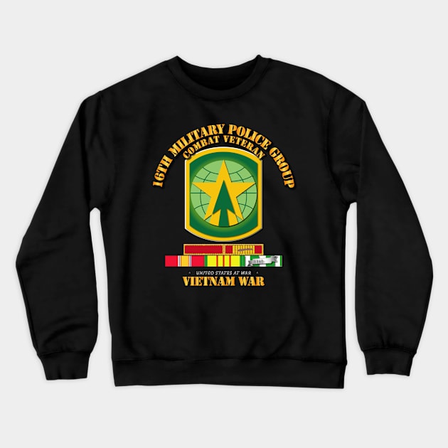 16th MP Group - SSI - VN War  w SVC PUC Ribbons Crewneck Sweatshirt by twix123844